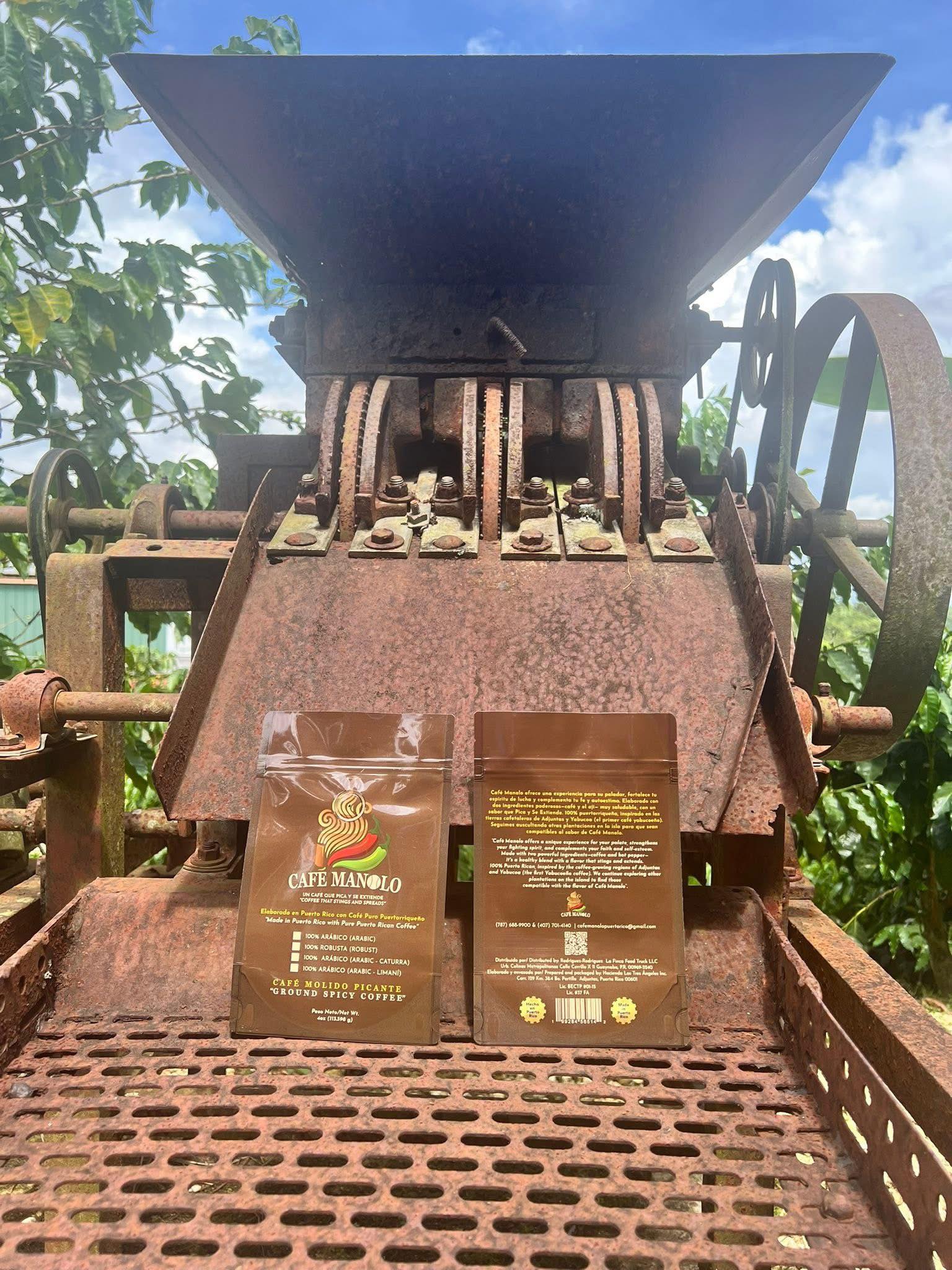 Cafe Manolo - 100% Premium Puerto Rican Coffee 4oz