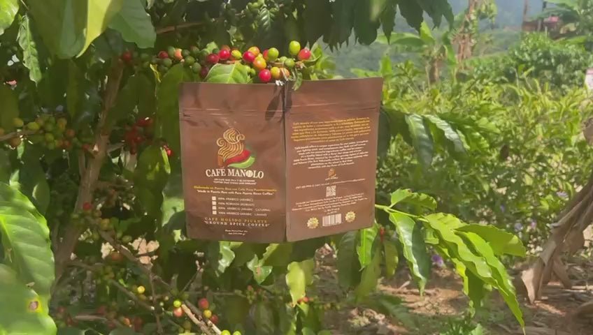 Cafe Manolo - 100% Premium Puerto Rican Coffee 4oz